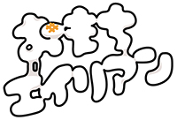 おもちエイリアンロゴ