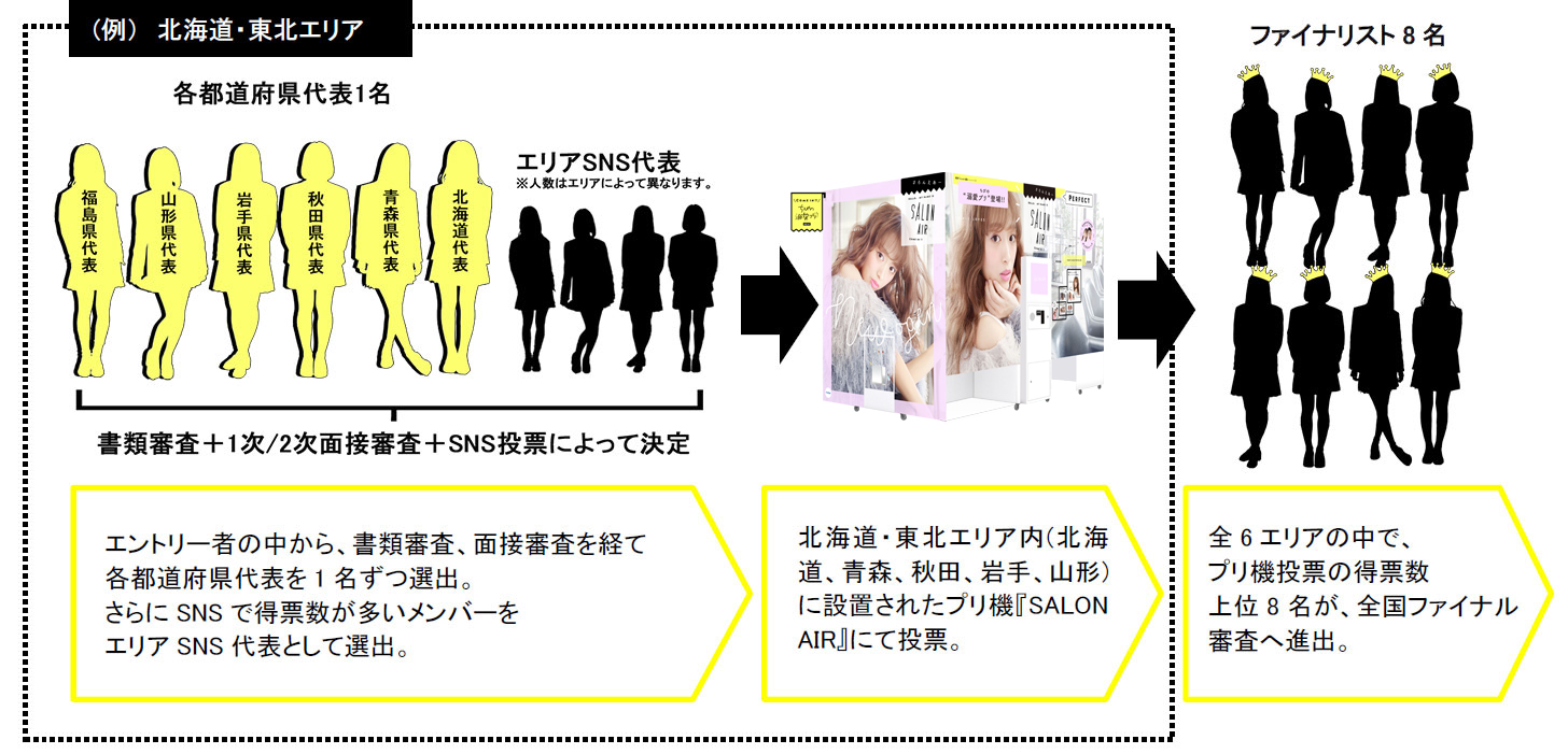 47都道府県別プリ機投票について