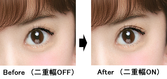 二重幅仕上がりイメージ