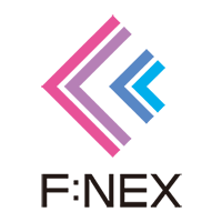 『F:NEX』ロゴ