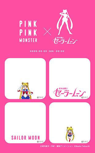 『PINKPINKMONSTER』×『美少女戦士セーラームーン』コラボ